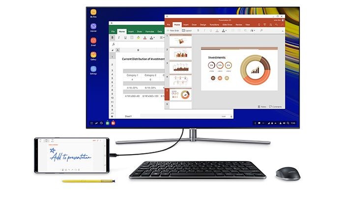 Как подключить Samsung Dex к монитору