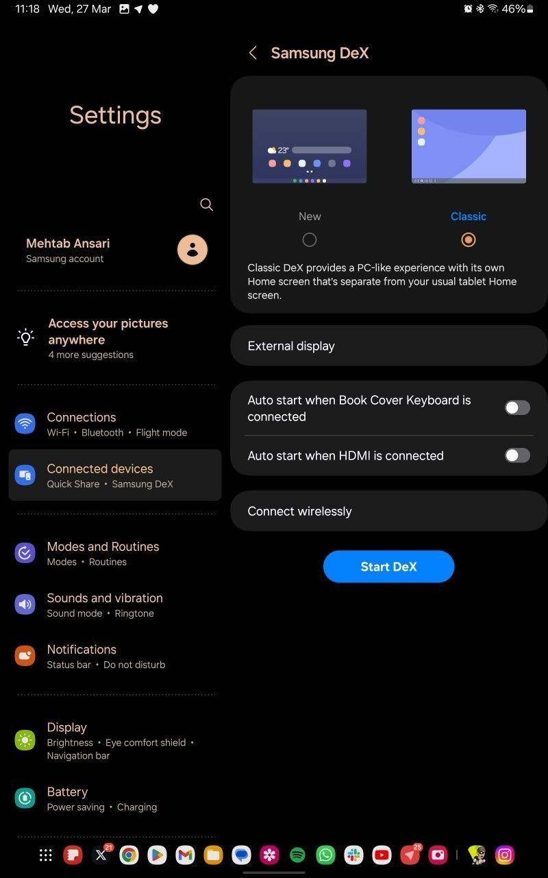 Как использовать Samsung Dex для повышения производительности